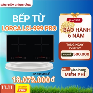 Bếp từ đôi Lorca LCI-999 PRO